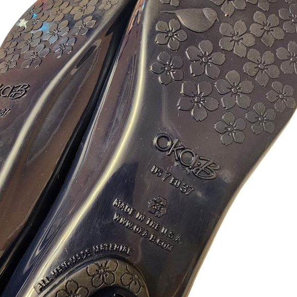 Oka B. Rubber Flats Size 7 - Picture 7 of 8